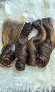 Piano Luxe Collection - 20" Single Donor Bundle + 5x5 Closure