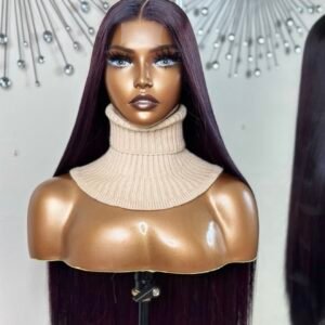 24” Dark burgundy Straight unit